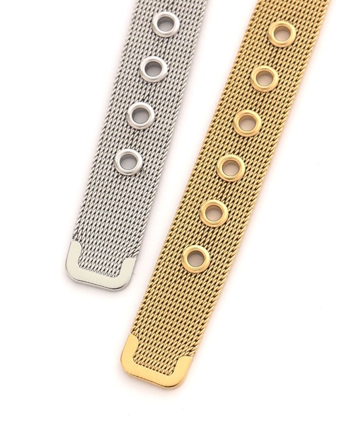 niko and...(ニコアンド)の「CUメッシュウォッチ(アナログ腕時計・レディース・ブラック/グリーン/レッド/グレー/イエロー・0)」の7枚目の写真