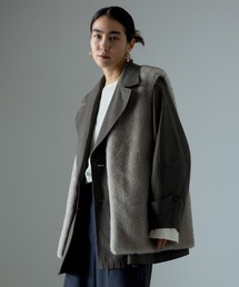 SALON adam et rope' | 【WEB限定】ショートトレンチジャケット(トレンチコート)