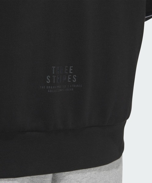 adidas（アディダス）の「ワーディングパック ルーズフィット フレンチテリー フルジップパーカー / アディダス adidas（パーカー・メンズ・ブラック/グリーン・X-SMALL/LARGE/MEDIUM/SMALL/XX-LARGE/3XL/X-LARGE）」の8枚目の写真