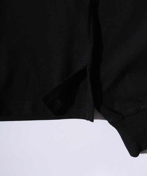 RE730(アールイーセブンサーティー)の「Color scheme switching long sleeve T-shirt / 配色切り替え長袖Tシャツ(Tシャツ/カットソー・メンズ・ホワイト/ブラック・L/M)」の12枚目の写真