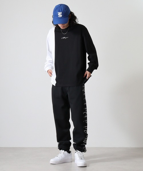 RE730(アールイーセブンサーティー)の「Color scheme switching long sleeve T-shirt / 配色切り替え長袖Tシャツ(Tシャツ/カットソー・メンズ・ホワイト/ブラック・L/M)」の22枚目の写真