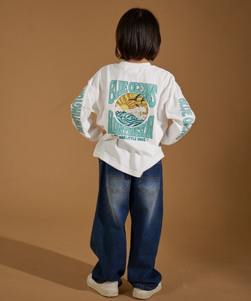 T様 PAIRMANON STREET】袖ロゴ バックプリント 長袖 Tシャツ ロンT