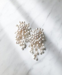 TIMELESS&THREE（タイムレスアンドスリー）の「パールモチーフブランチピアス（ピアス（両耳用））」