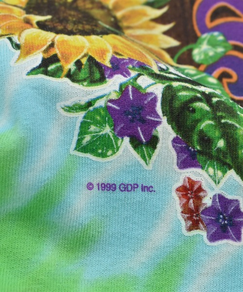 LIQUID BLUE(リキッドブルー)の「【ヴィンテージ古着】LIQUID BLUE タイダイ GRATEFUL DEAD バンドTシャツ(Tシャツ/カットソー・メンズ・マルチ・MEDIUM)」の2枚目の写真