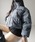 me+em select�i�~�[���Z���N�g�j�́u�����y �Z�b�g�A�b�v���p�\ �z���B���e�[�W���C�N�t�F�C�N���U�[�V���[�g�_�E���W���P�b�g �^ vintage like fake leather short down jacket�i�_�E���W���P�b�g/�R�[�g�j�v�b�u���[