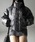me+em select�i�~�[���Z���N�g�j�́u�����y �Z�b�g�A�b�v���p�\ �z���B���e�[�W���C�N�t�F�C�N���U�[�V���[�g�_�E���W���P�b�g �^ vintage like fake leather short down jacket�i�_�E���W���P�b�g/�R�[�g�j�v�b�u���b�N