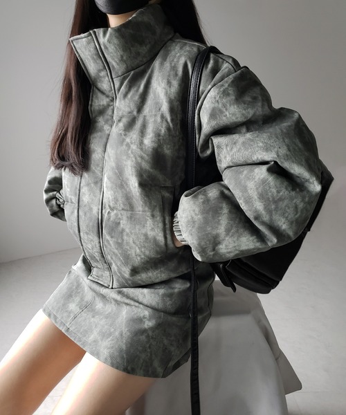24AW 美品 ヴィンテージライクショートフェイクムートン ジャケット ブラウン Amazon | [zimumoda] フェイクレザー レディース ヴィンテージ
