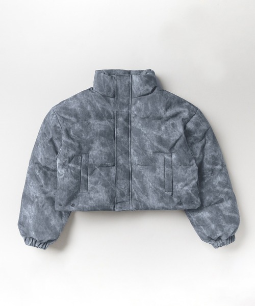 セットアップ着用可能 】ヴィンテージライクフェイクレザーショート