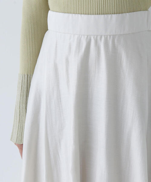 【セール】◇【Oggi掲載】シアーボリュームフレアスカート（スカート）｜NATURAL BEAUTY BASIC（ナチュラルビューティーベーシック）