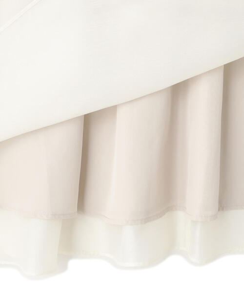 【セール】◇【Oggi掲載】シアーボリュームフレアスカート（スカート）｜NATURAL BEAUTY BASIC（ナチュラルビューティーベーシック）