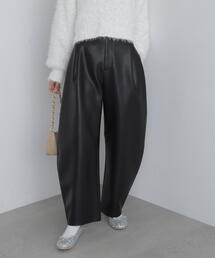 FREE'S MART | ◆合皮タックカーヴィーパンツ(その他パンツ)