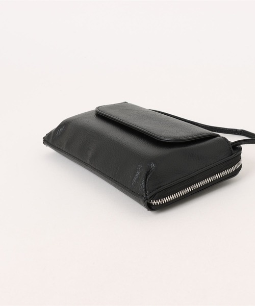 AMERICAN HOLIC(アメリカンホリック)の「ウォレットショルダーBAG(ショルダーバッグ・レディース・シルバー/ブラック・FREE)」の6枚目の写真