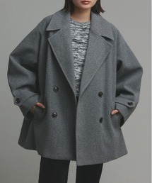 ピーコート（グレー/灰色系）ファッション通販 - ZOZOTOWN