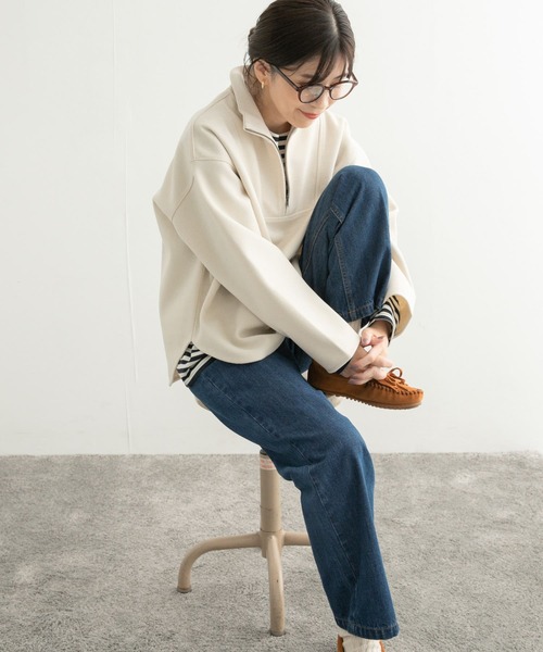 試着のみタグ付き　DOORS 『UR TECH』ハーフZIPプルオーバー URBAN RESEARCH DOORS｜『UR TECH』ハーフZIPプルオーバー