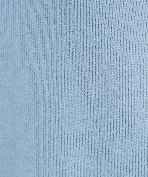 index（インデックス）の「◆《5color》ブローチ付き 畦編みニットワンピース【洗濯機洗い可】（ワンピース・レディース・ブラック系7/ベージュ/ネイビー/ライトグレー/サックスブルー系7・00）」の14枚目の写真