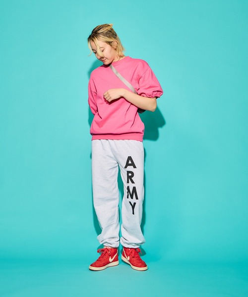 MILITARY（ミリタリー）の「ARMY PRINT SWEAT PANT / アーミープリント スウェットパンツ（スウェットパンツ・メンズ・グレー・MEDIUM/LARGE）」の7枚目の写真