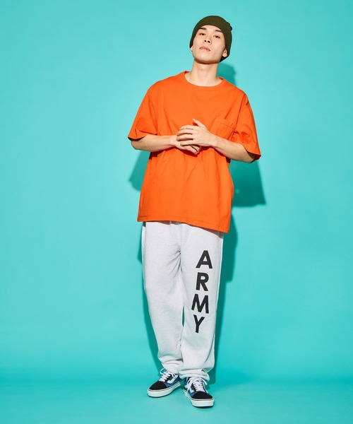 MILITARY（ミリタリー）の「ARMY PRINT SWEAT PANT / アーミープリント スウェットパンツ（スウェットパンツ・メンズ・グレー・MEDIUM/LARGE）」の15枚目の写真