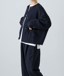 かぐれ　ウール　ノーカラージャケット かぐれ（カグレ）｜ノーカラージャケット一覧 - WEAR
