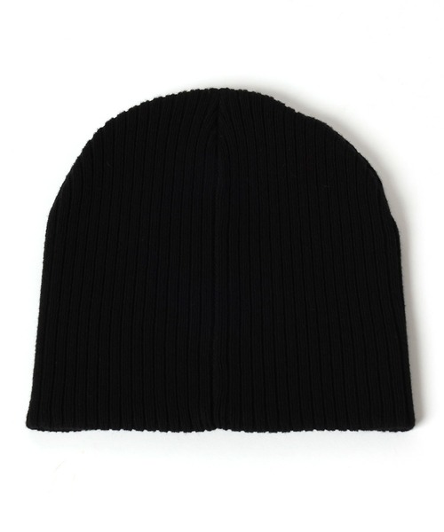 LOWRYS FARM（ローリーズファーム）の「シャギーニットワッチ 240954（キャップ・レディース・ブラック/アイボリー/レッド・FREE）」の4枚目の写真