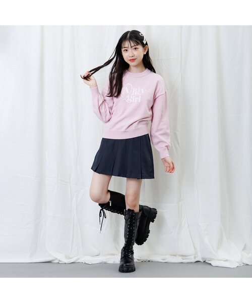 algy（アルジー）の「あったかインパンプリーツスカパン（スカート・キッズ・グレー/チェック/ネイビー・XX-SMALL/X-SMALL/SMALL/MEDIUM）」の12枚目の写真