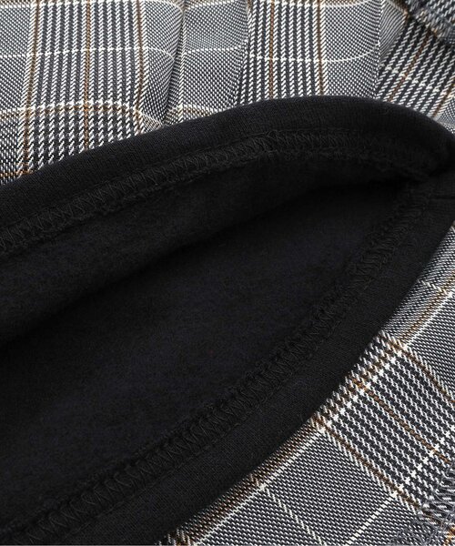 algy（アルジー）の「あったかインパンプリーツスカパン（スカート・キッズ・グレー/チェック/ネイビー・XX-SMALL/X-SMALL/SMALL/MEDIUM）」の19枚目の写真