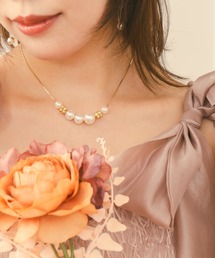 Os Occasions（オズオケージョンズ）の「Os　-オズ-　【金属アレルギー対応】パールネックレス（ネックレス）」