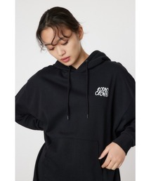 クラウンエンボス LOGO パーカーワンピース