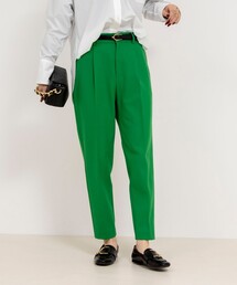 NOLLEY’S | ウォッシャブル裏起毛タックスリムパンツ(その他パンツ)