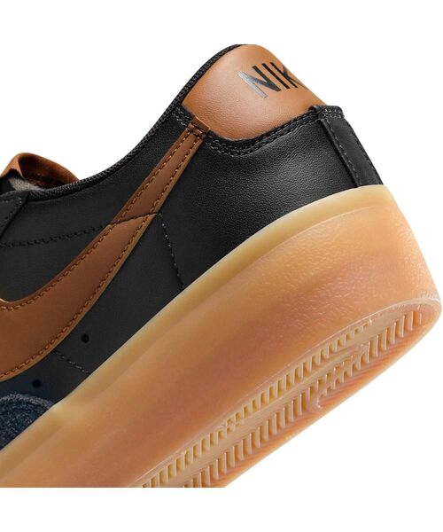 ナイキ ブレーザー LOW プラットフォーム ウィメンズシューズ / Nike Blazer Low Platform Women's Shoes DJ0292-003 Black