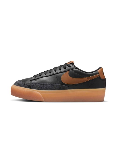 ナイキ ブレーザー LOW プラットフォーム ウィメンズシューズ / Nike Blazer Low Platform Women's Shoes DJ0292-003 Black