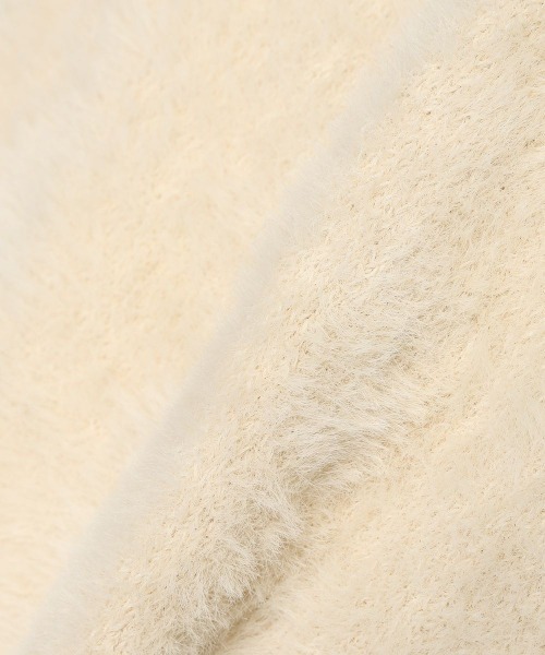 an another angelus（アンアナザーアンジェラス）の「エンブレム釦フェザーニットカーディガン/ananotherangelus（カーディガン/ボレロ・レディース・ダークグレー/アイボリー/ピンク系その他・FREE）」の17枚目の写真