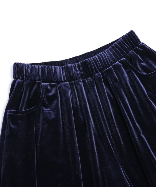 JEWELS ベロアキャミセットアップ セットアップ キャミ/スカートセットアップ レディース