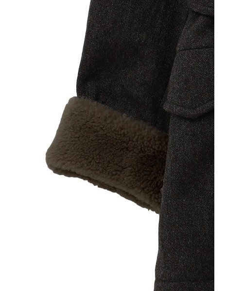 CLANE（クラネ）の「CLANE/クラネ/BOA COLLAR MILITARY COAT（その他