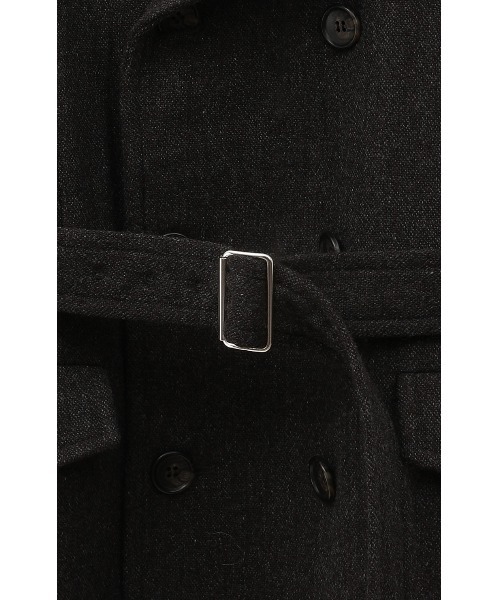 CLANE（クラネ）の「CLANE/クラネ/BOA COLLAR MILITARY COAT（その他