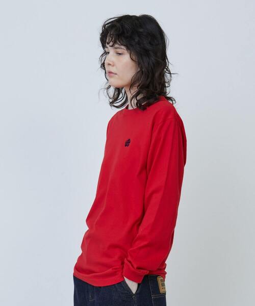 FRAPBOIS PARK（フラボアパーク）の「パーキーL/S T（Tシャツ/カットソー・レディース・クリーム/ブルー/レッド・1/2）」の14枚目の写真