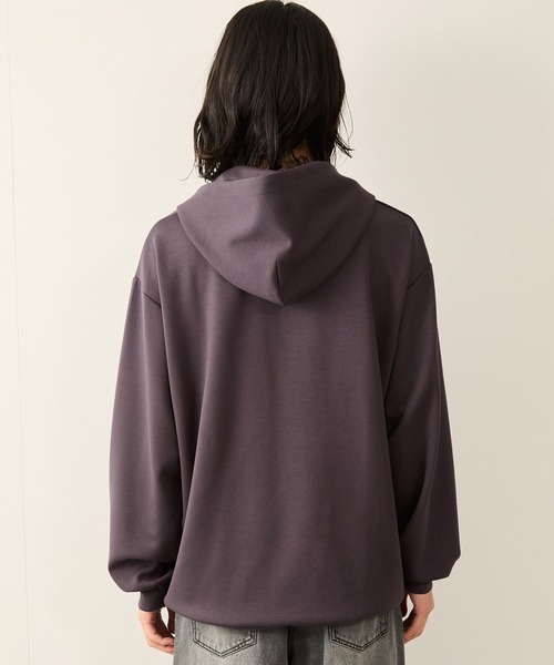 ハーフジップエッセンシャルプルパーカー（パーカー）｜JUNRED（ジュンレッド）