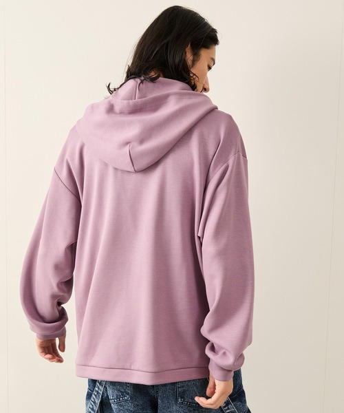 ハーフジップエッセンシャルプルパーカー（パーカー）｜JUNRED（ジュンレッド）