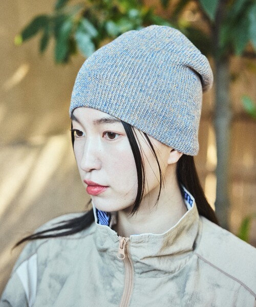 FREAK'S STORE(フリークスストア)の「ラメビーニー(ハット・レディース・チャコール/サックスブルー/ラベンダー・ONE SIZE)」の5枚目の写真