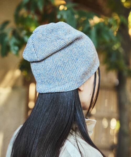 FREAK'S STORE(フリークスストア)の「ラメビーニー(ハット・レディース・チャコール/サックスブルー/ラベンダー・ONE SIZE)」の6枚目の写真