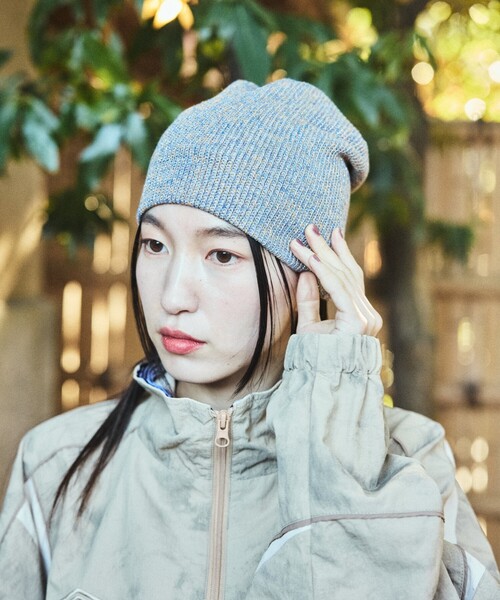 FREAK'S STORE(フリークスストア)の「ラメビーニー(ハット・レディース・チャコール/サックスブルー/ラベンダー・ONE SIZE)」の7枚目の写真