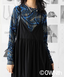 OWNth（オンス）の「チェックトップス（Tシャツ/カットソー）」