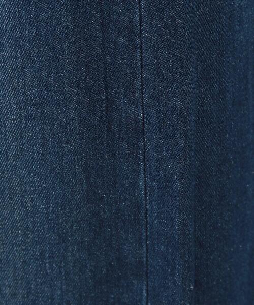 Cutie Blonde（キューティーブロンド）の「◆【洗える/S-LL/股上深め】デニムワイドパンツ（デニムパンツ・レディース・ブルー系4/ネイビー・01/02/03/04）」の10枚目の写真