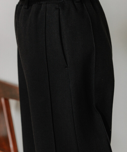 FREAK'S STORE（フリークスストア）の「ボンディングカーブワイド スウェットパンツ（スウェットパンツ・レディース・オフホワイト/レッド/ライトグレー/ブラック・ﾌﾘ-）」の11枚目の写真