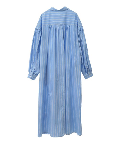 CRAFT STANDARD BOUTIQUE（クラフトスタンダードブティック）の「イージーケアシャツワンピース ◆（シャツワンピース・レディース・オフホワイト/ブルー系その他7/サックスブルー・FREE）」の16枚目の写真