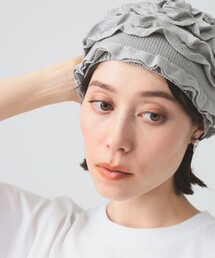 Ray BEAMS | フリル ニット ビーニー(ニットキャップ/ビーニー)