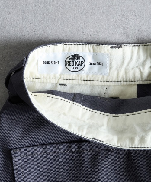 RED KAP(レッドキャップ)の「【RED KAP】26SS新色入荷! 限定商品 PT20×PT50 インダストリアルワークパンツ(チノパンツ・メンズ・ベージュ/チャコールグレー/ブラック/ブラウン/ネイビー・L/M/S/LL)」の8枚目の写真