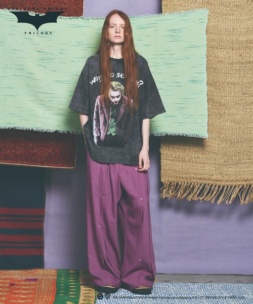 UNISEX》【MOVIE SERIES】「JOKER」Prime-Over Crew Neck T