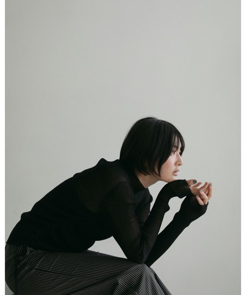 セール】Side Drawstring Knit（ニット/セーター）｜anuke