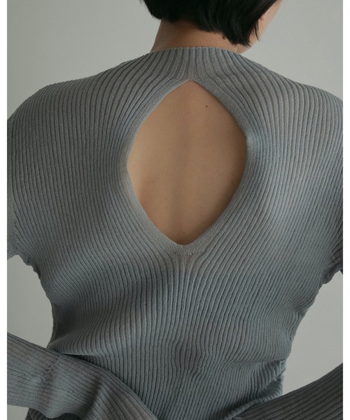 セール】Side Drawstring Knit（ニット/セーター）｜anuke