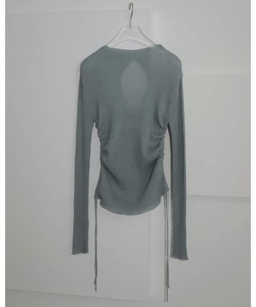 セール】Side Drawstring Knit（ニット/セーター）｜anuke